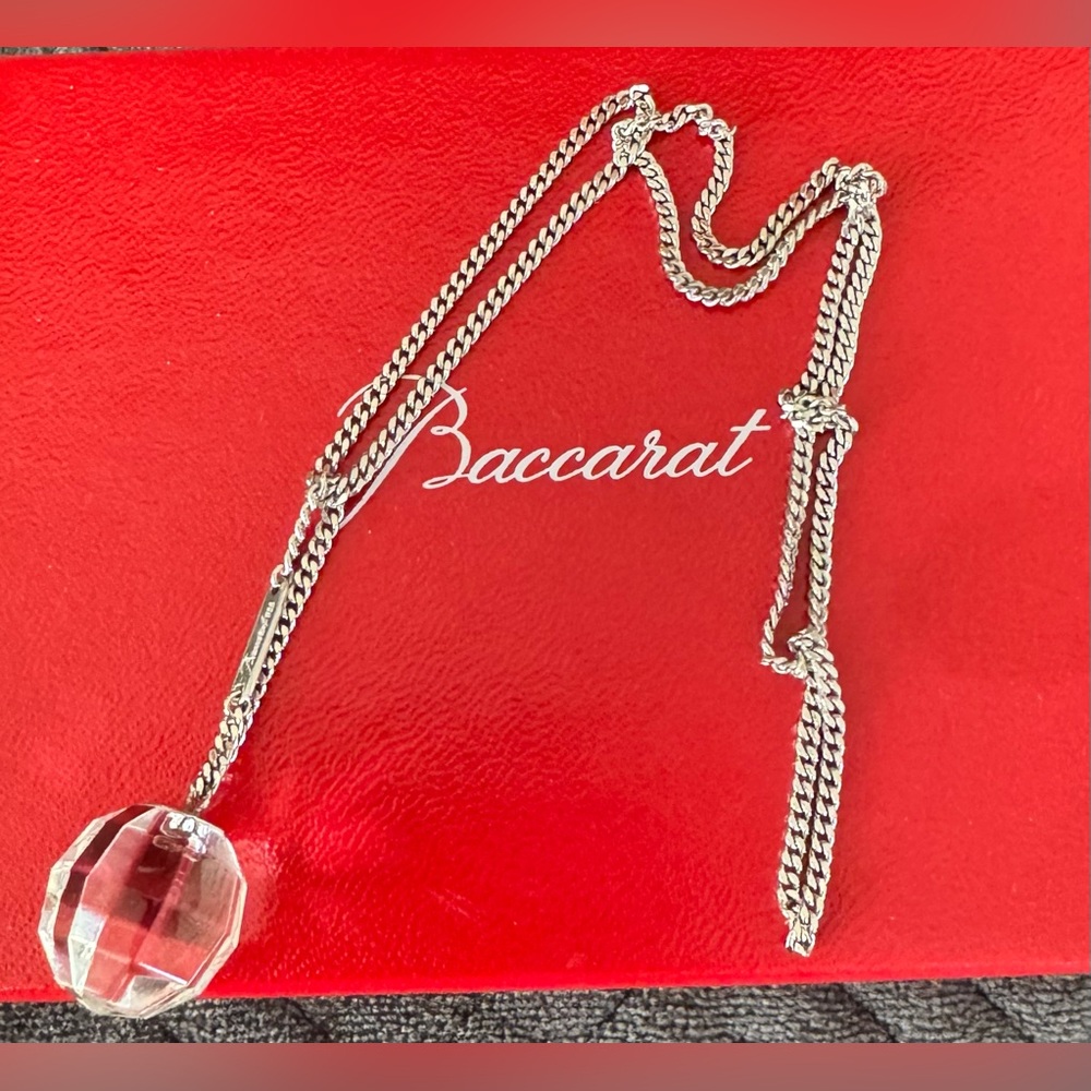 Baccarat Facets Sterling Crystal bracelet | Size: Small | Adjustable lenght